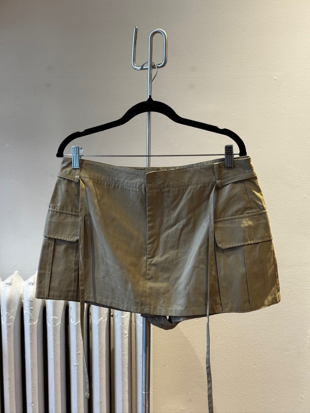New Zara Cargo Style Mini Skort